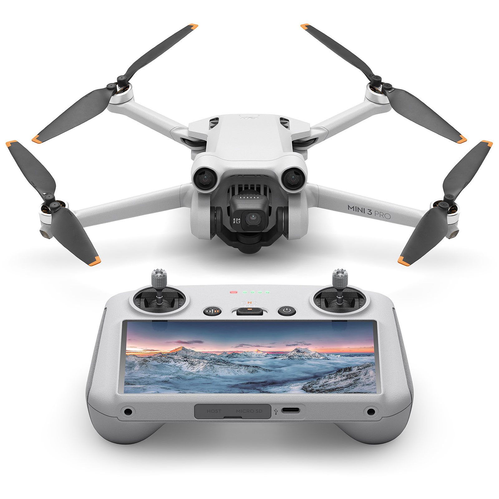 Location Drone DJI Mini 3 + GoPro 11 Aventure dès 14,45€/jour