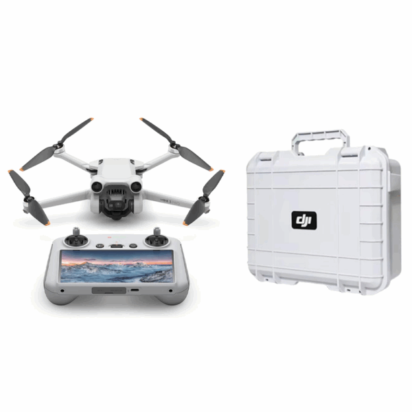 DJI - Mini 3 Pro + RC1- Kit Complet avec Radiocommande à Écran & Fly Case